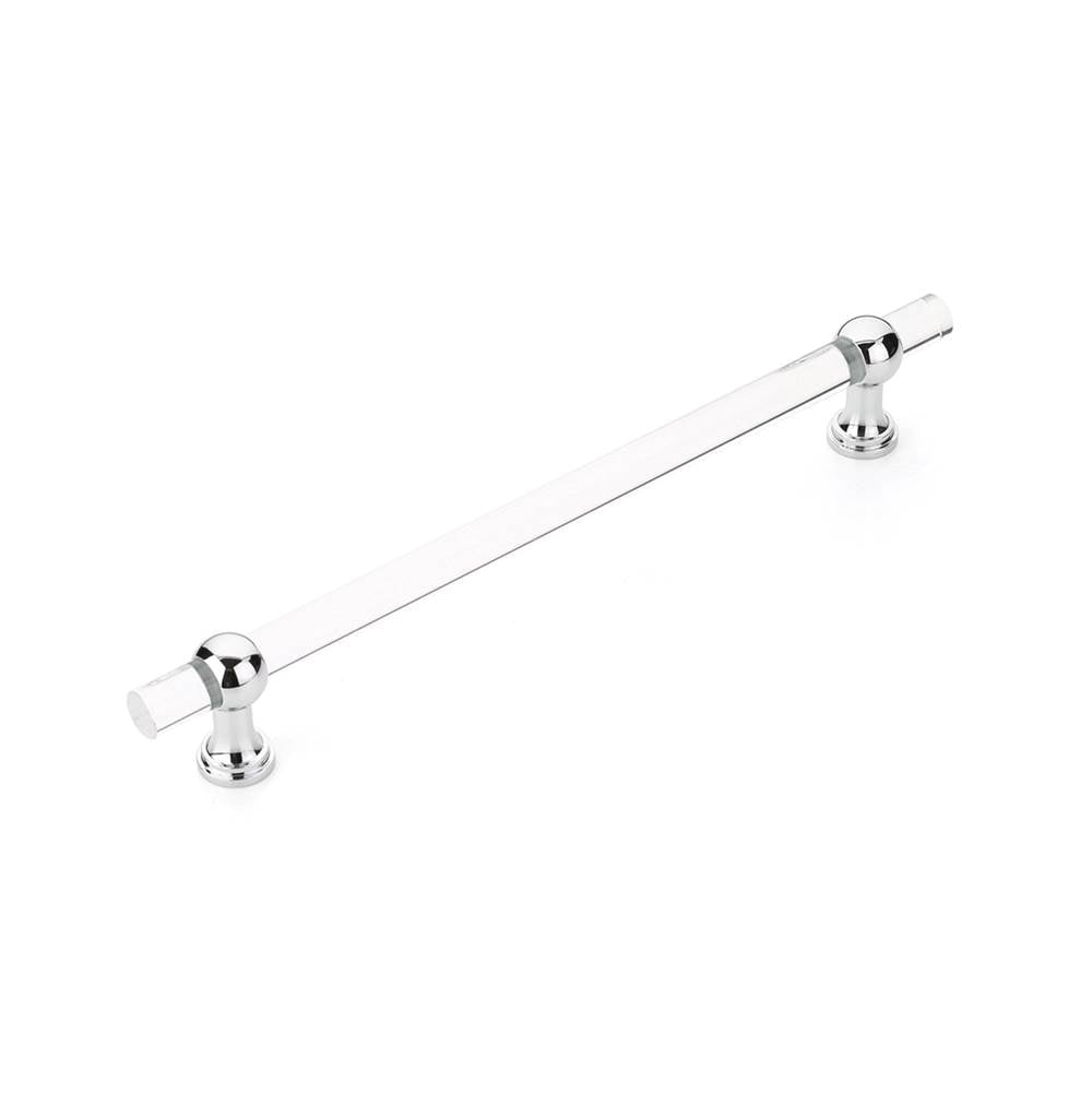 Schaub BTB412 Lumiere Transitional Back to Back Appliance Pull NON-Adjustable Acrylic 12" Center to Center