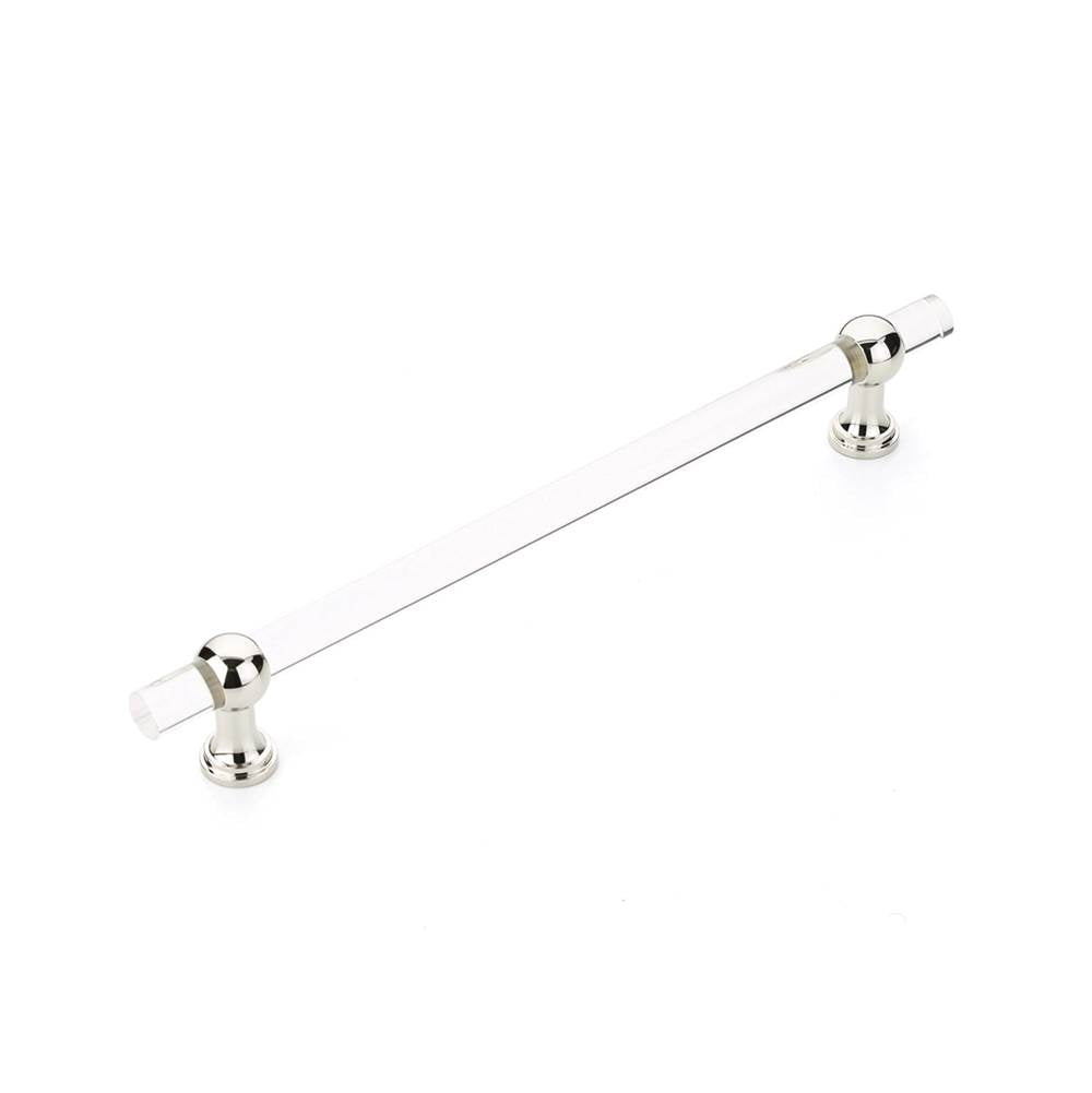 Schaub CS412 Lumiere Transitional Concealed Surface Appliance Pull NON-Adjustable Acrylic 12" Center to Center