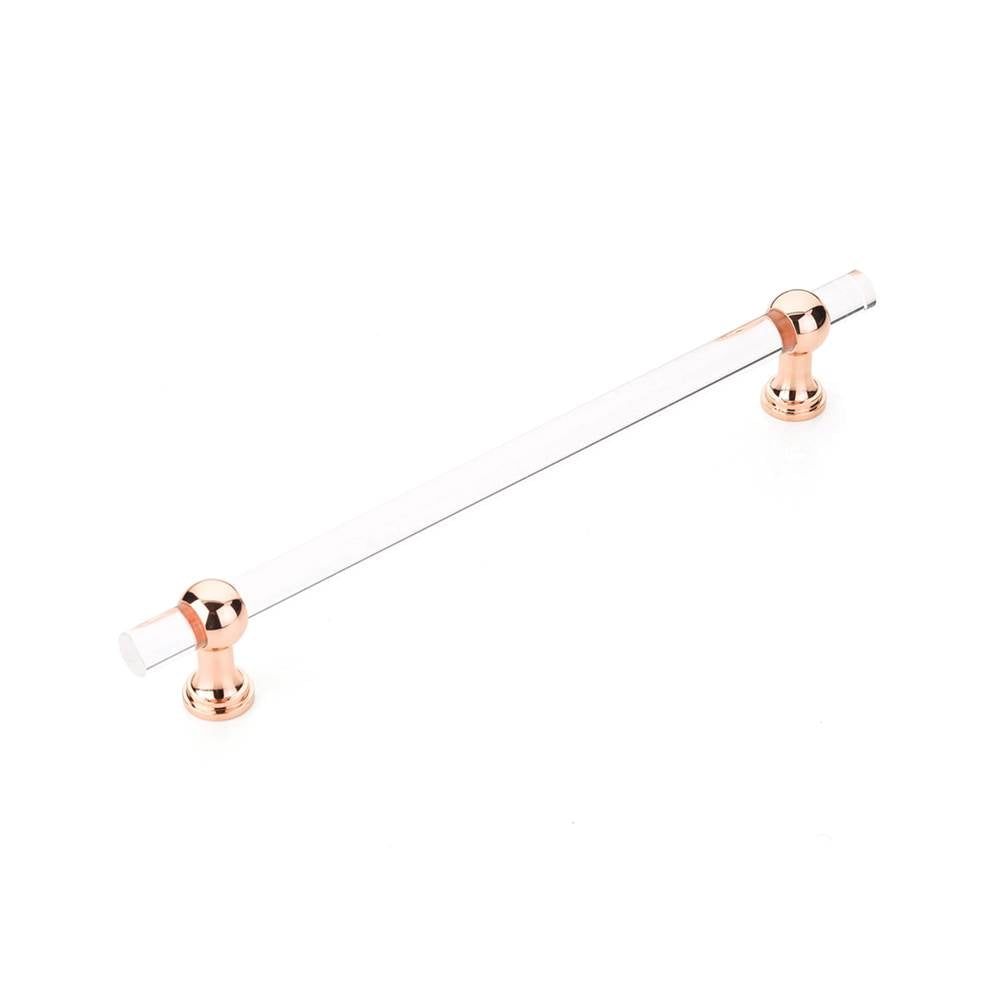 Schaub CS412 Lumiere Transitional Concealed Surface Appliance Pull NON-Adjustable Acrylic 12" Center to Center