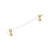 Schaub 412 Lumiere Transitional Appliance Pull NON-Adjustable Acrylic 12" Center to Center