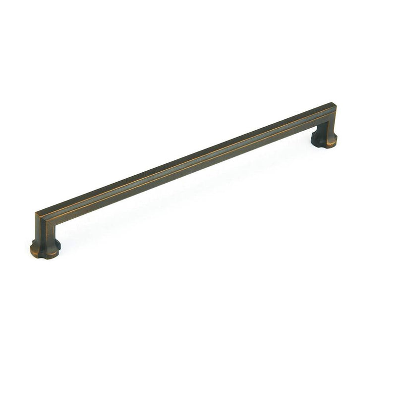 Schaub 881-ABZ Empire Appliance Pull 15" Center to Center - Ancient Bronze