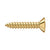 Deltana SCWB1010 Wood Screw, SB, No.10 x 1 - Parent