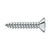 Deltana SCWB1010 Wood Screw, SB, No.10 x 1