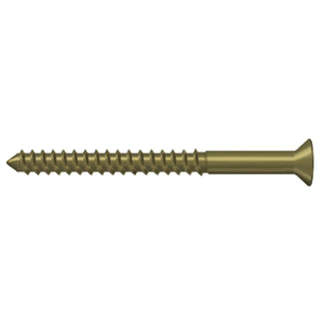 Deltana SCWB1025 Wood Screw, SB, No.10 x 2-1/2