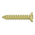 Deltana SCWB12125 Wood Screw, SB, No.12 x 1-1/4