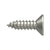 Deltana SCWB1275U Wood Screw, SB, No.12 x 3/4