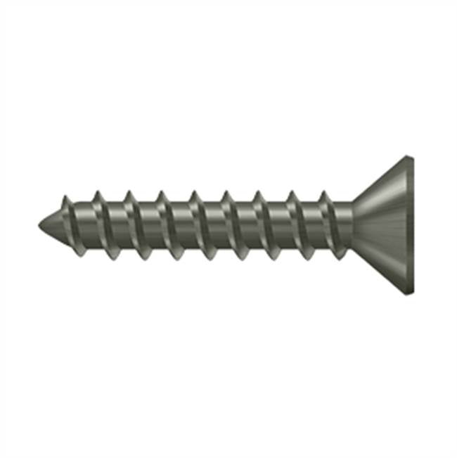 Deltana SCWS1010U Wood Screw, Steel, No.10 x 1