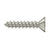 Deltana SCWS1010U Wood Screw, Steel, No.10 x 1