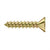 Deltana SCWS1010U Wood Screw, Steel, No.10 x 1
