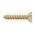 Deltana SCWS1010U Wood Screw, Steel, No.10 x 1