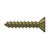 Deltana SCWS1010U Wood Screw, Steel, No.10 x 1