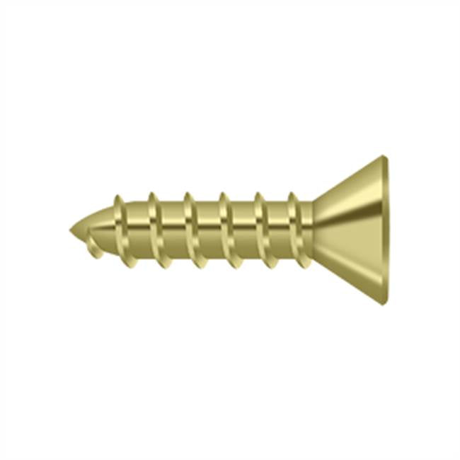 Deltana SCWS1075U Wood Screw, Steel, No.10 x 3/4