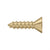 Deltana SCWS1075U Wood Screw, Steel, No.10 x 3/4