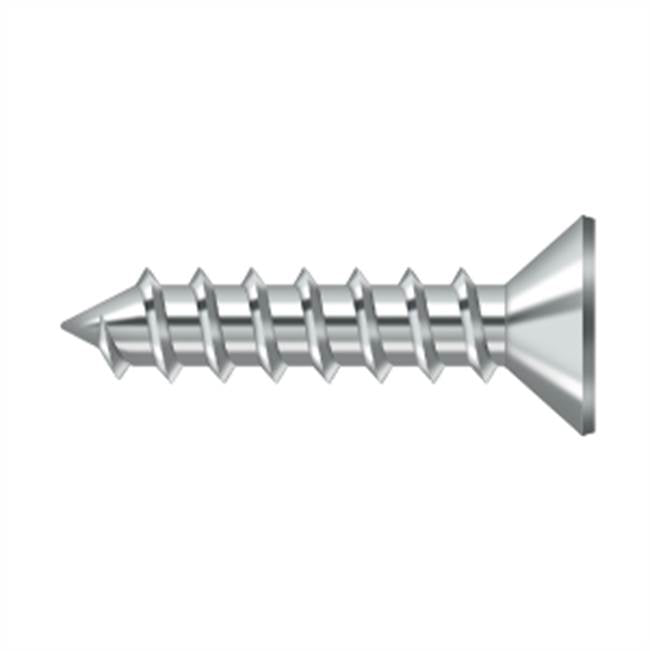 Deltana SCWS1210U Wood Screw, Steel, No.12 x 1
