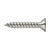 Deltana SCWS910U Wood Screw, Steel, No.9 x 1