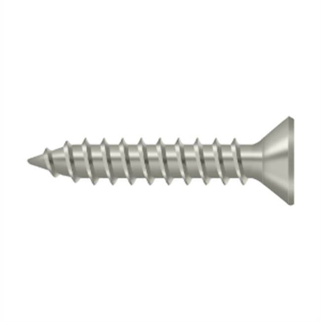 Deltana SCWS910U Wood Screw, Steel, No.9 x 1