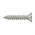 Deltana SCWS910U Wood Screw, Steel, No.9 x 1