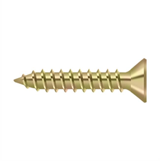 Deltana SCWS910U Wood Screw, Steel, No.9 x 1