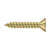 Deltana SCWS910U Wood Screw, Steel, No.9 x 1
