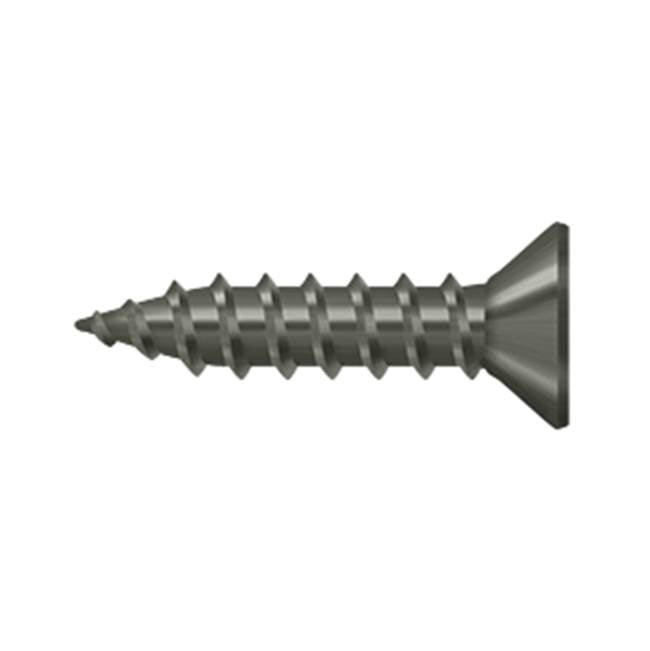 Deltana SCWS975U Wood Screw, Steel, No.9x3/4
