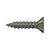 Deltana SCWS975U Wood Screw, Steel, No.9x3/4