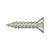 Deltana SCWS975U Wood Screw, Steel, No.9x3/4