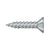 Deltana SCWS975U Wood Screw, Steel, No.9x3/4