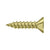 Deltana SCWS975U Wood Screw, Steel, No.9x3/4