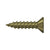Deltana SCWS975U Wood Screw, Steel, No.9x3/4