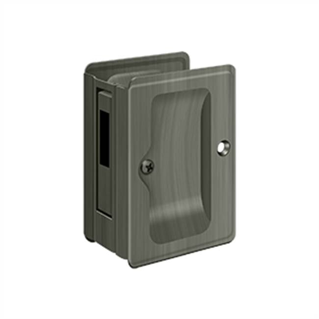Deltana SDAR325U HD Pocket Lock, Adjustable, 3-1/4 x 2-1/4 Sliding Door Receiver