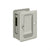 Deltana SDAR325U HD Pocket Lock, Adjustable, 3-1/4 x 2-1/4 Sliding Door Receiver