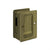 Deltana SDAR325U HD Pocket Lock, Adjustable, 3-1/4 x 2-1/4 Sliding Door Receiver
