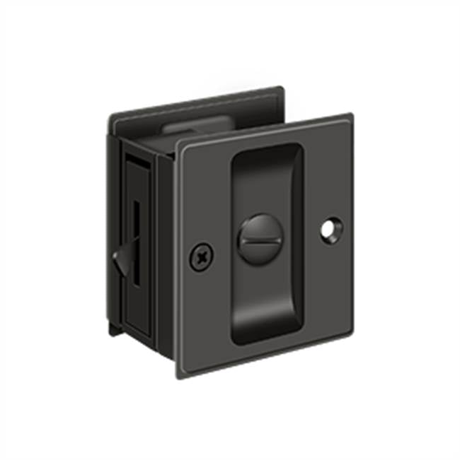 Deltana SDL25 Pocket Lock, 2-1/2 x 2-3/4 Privacy