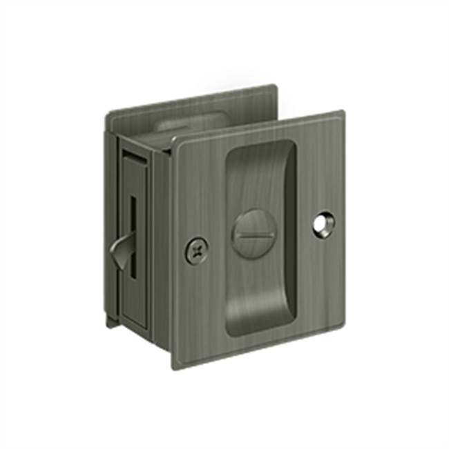 Deltana SDL25 Pocket Lock, 2-1/2 x 2-3/4 Privacy