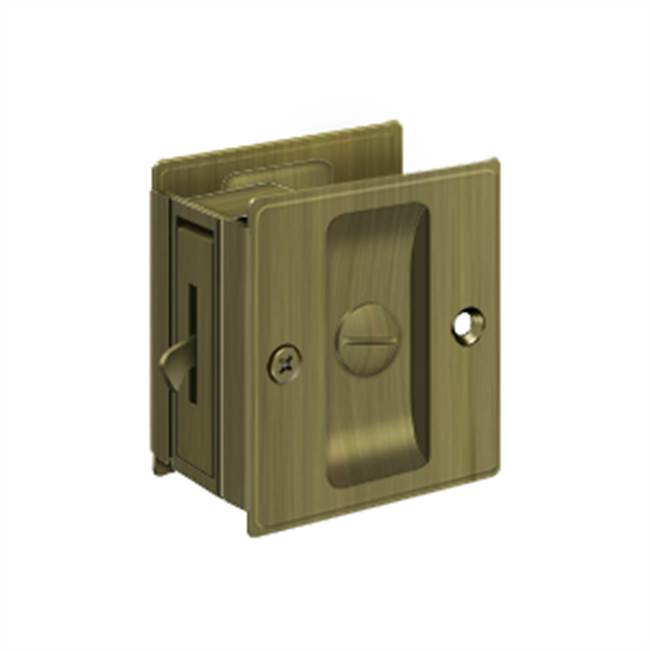 Deltana SDL25 Pocket Lock, 2-1/2 x 2-3/4 Privacy