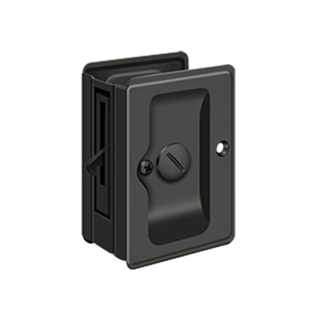 Deltana SDLA325 HD Pocket Lock, Adjustable, 3-1/4 x 2-1/4 Privacy