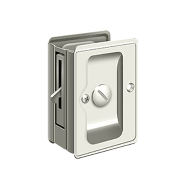Deltana SDLA325 HD Pocket Lock, Adjustable, 3-1/4 x 2-1/4 Privacy