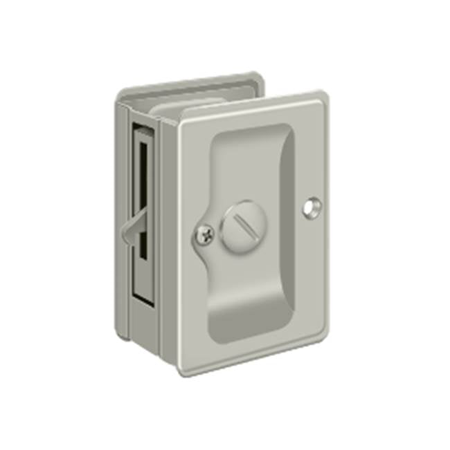 Deltana SDLA325 HD Pocket Lock, Adjustable, 3-1/4 x 2-1/4 Privacy