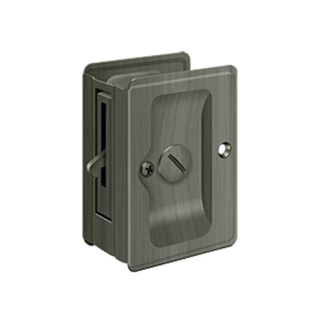 Deltana SDLA325 HD Pocket Lock, Adjustable, 3-1/4 x 2-1/4 Privacy