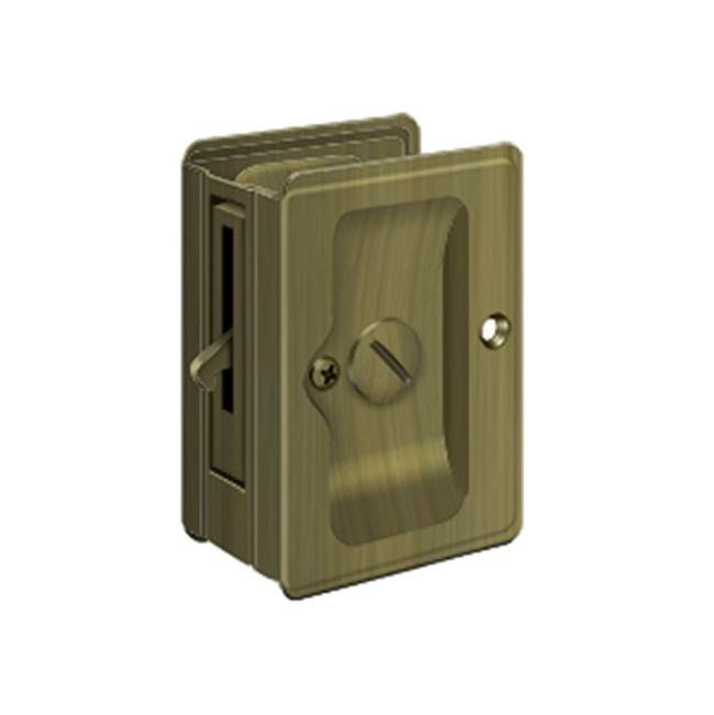 Deltana SDLA325 HD Pocket Lock, Adjustable, 3-1/4 x 2-1/4 Privacy