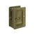 Deltana SDLA325 HD Pocket Lock, Adjustable, 3-1/4 x 2-1/4 Privacy