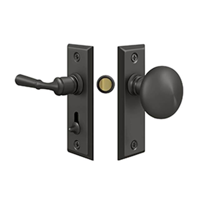 Deltana SDLS480U Storm Door Latch, Rectangular, Tubular Lock - Parent