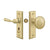 Deltana SDLS480U Storm Door Latch, Rectangular, Tubular Lock