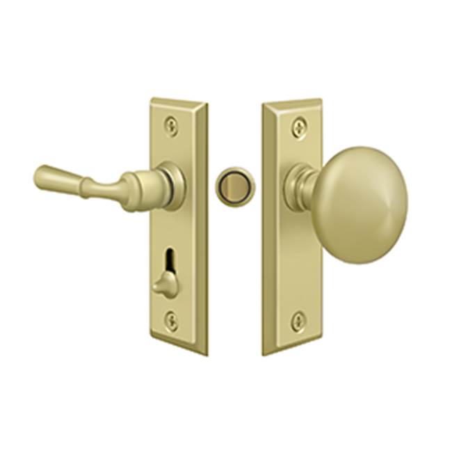 Deltana SDLS480U Storm Door Latch, Rectangular, Tubular Lock