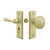 Deltana SDLS480U Storm Door Latch, Rectangular, Tubular Lock
