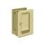 Deltana SDPA325 HD Pocket Lock, Adjustable, 3-1/4 x 2-1/4 Passage