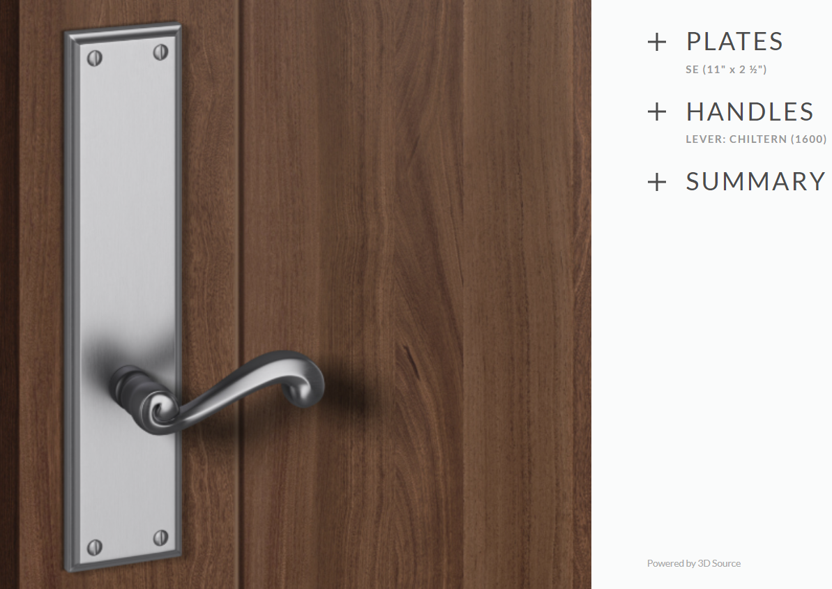 Ashley Norton SE.1600.26.L.4B Chiltern Privacy - Polished Nickel