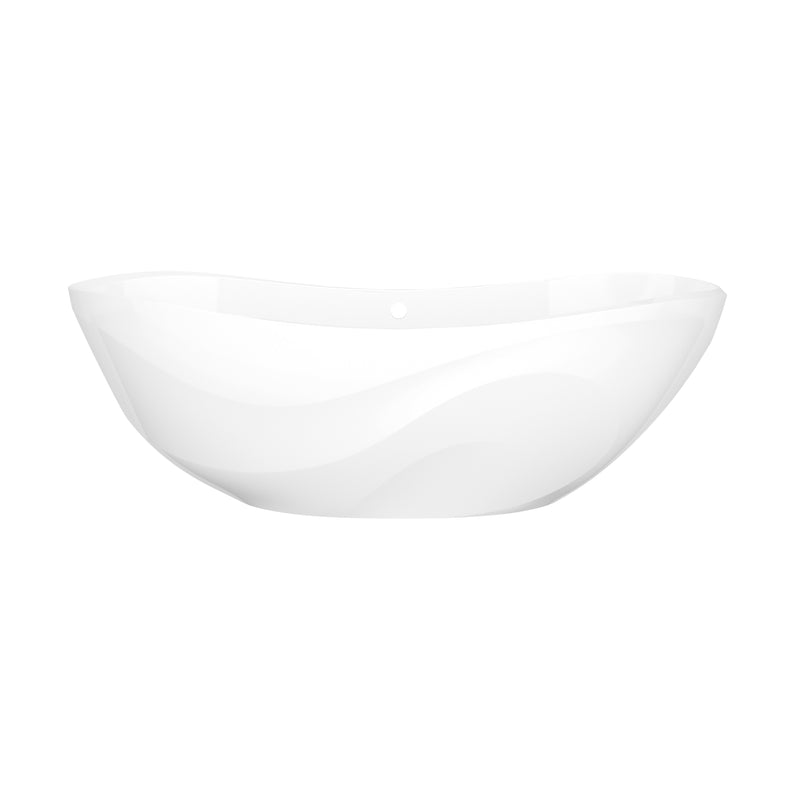 Victoria + Albert SE2-N-SW-OF 70" x 30" Freestanding Soaking Bathtub With Curved Rim