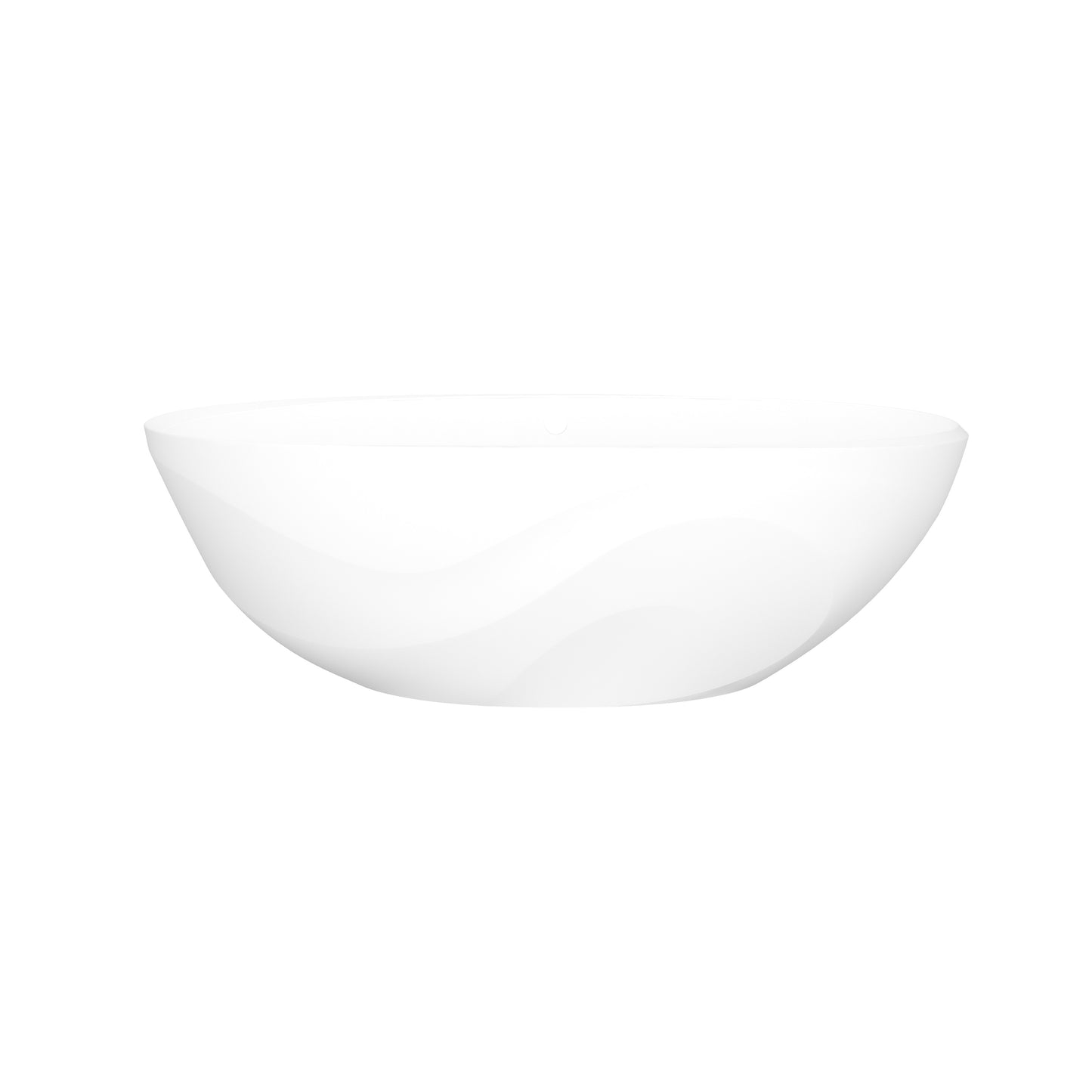 Victoria + Albert SE3M-N-SM-OF 65" x 30" Freestanding Soaking Bathtub With Flat Rim