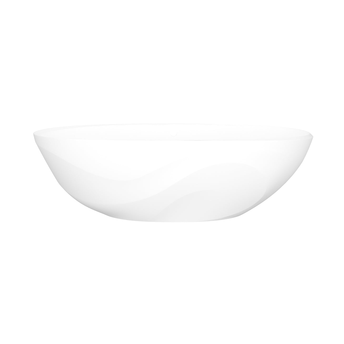 Victoria + Albert SE4M-N-SM-OF 70" x 30" Freestanding Soaking Bathtub With Flat Rim